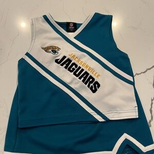 NFL Jaguars Cheerleader uniform girls 10-12